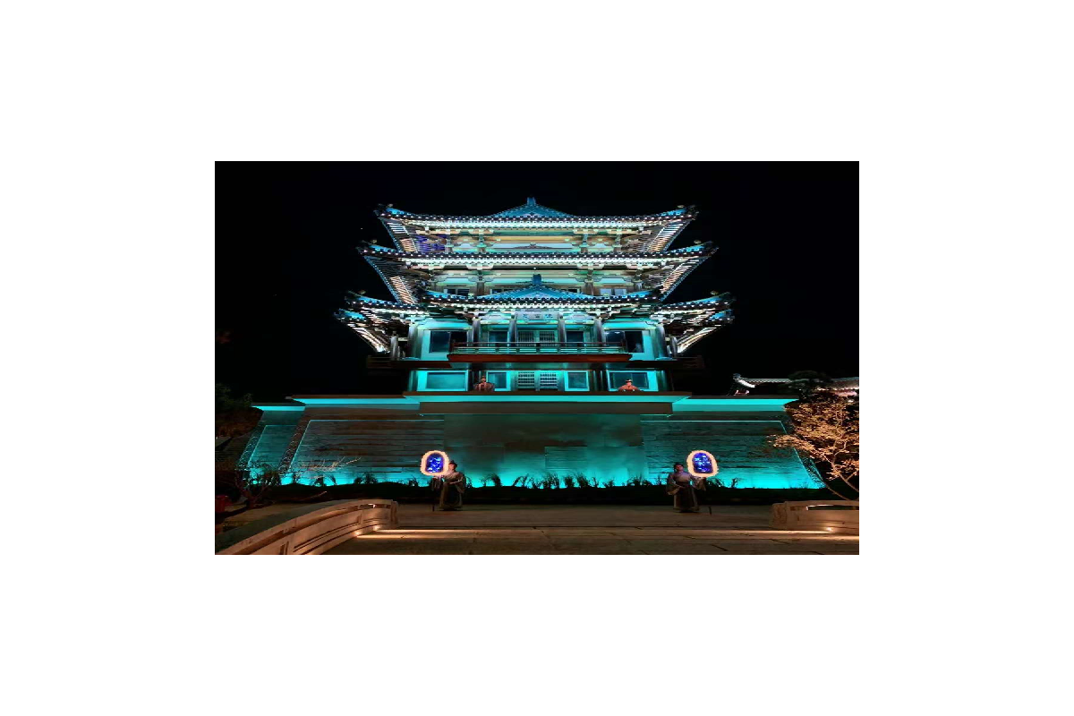 南京金陵小镇项目扇子屏