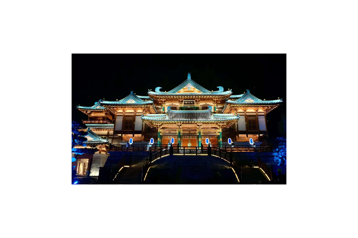 南京金陵小镇项目扇子屏