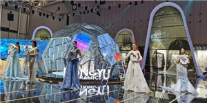 广东佛山潭洲国际会展中心52平方米足球透明屏