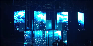 杭州双面P6.667晶膜透明屏（户内工程）