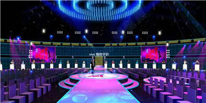 江苏卫视演播大厅300平方P6.25（工程地砖屏）