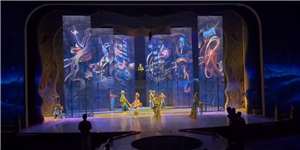 敦煌项目（P3.5格栅透明屏）