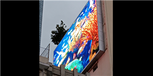 广州莲香楼项目，户外P8，商业户外显示屏