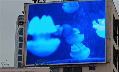 广州莲香楼项目，户外P8，商业户外显示屏