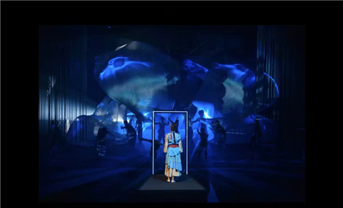 福建湄洲岛妈祖项目P4全息透明屏